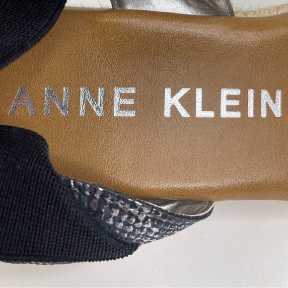 Anne Klein Women’s Espadrille Wedge Sandals - Picture 8 of 9